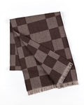 Woven Scarf - Side Squares