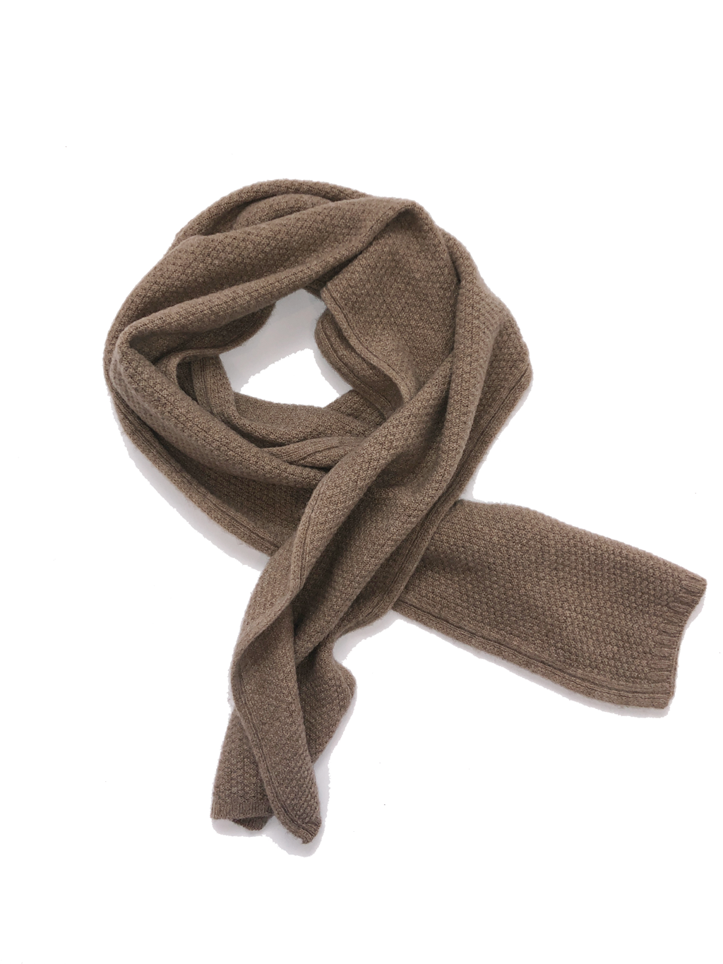 Knitted Scarf - Oatmeal
