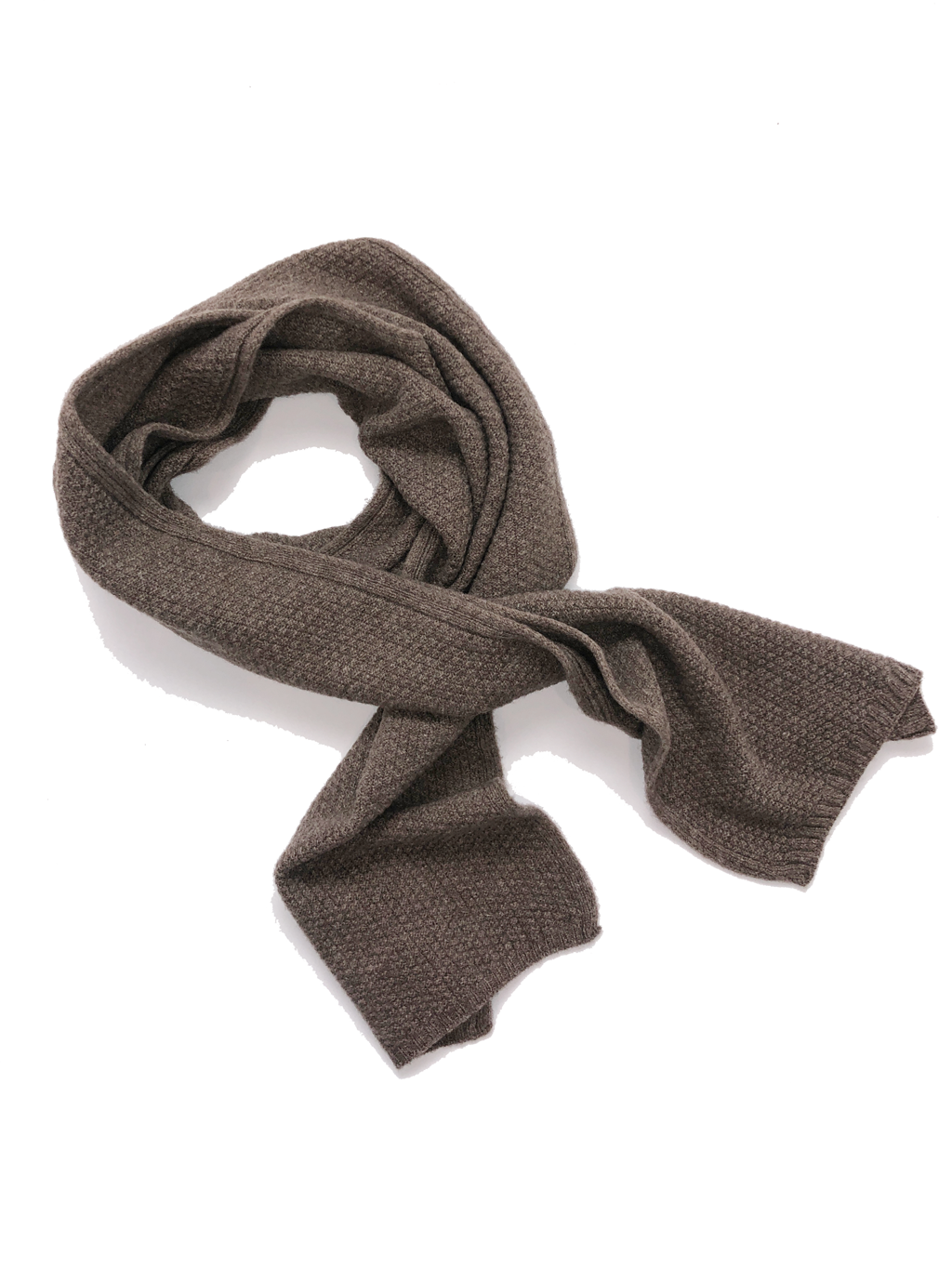 Knitted Scarf - Taupe